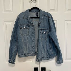 NWT Gap Denim Jean Jacket size XXL